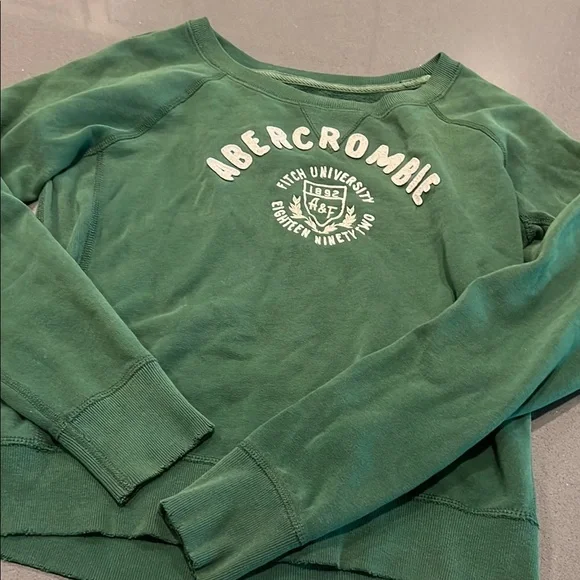 Abercrombie & Fitch Green Women's Sweater vintage - Picture 4 of 4